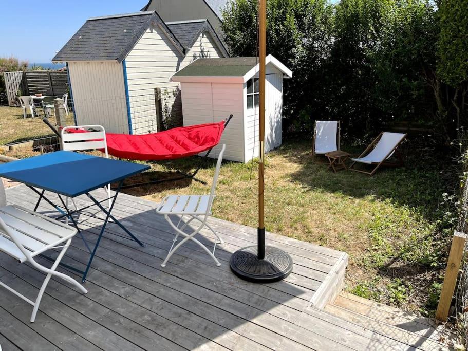 La Cabine Vue Mer Luc-sur-Mer Exterior foto