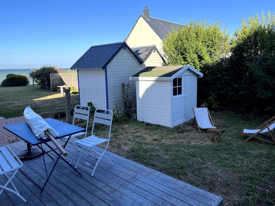 La Cabine Vue Mer Luc-sur-Mer Exterior foto